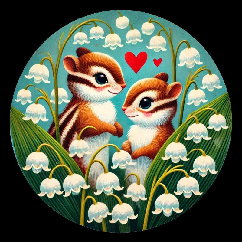 Streifenhörnchen in Lilyvalley Hearts