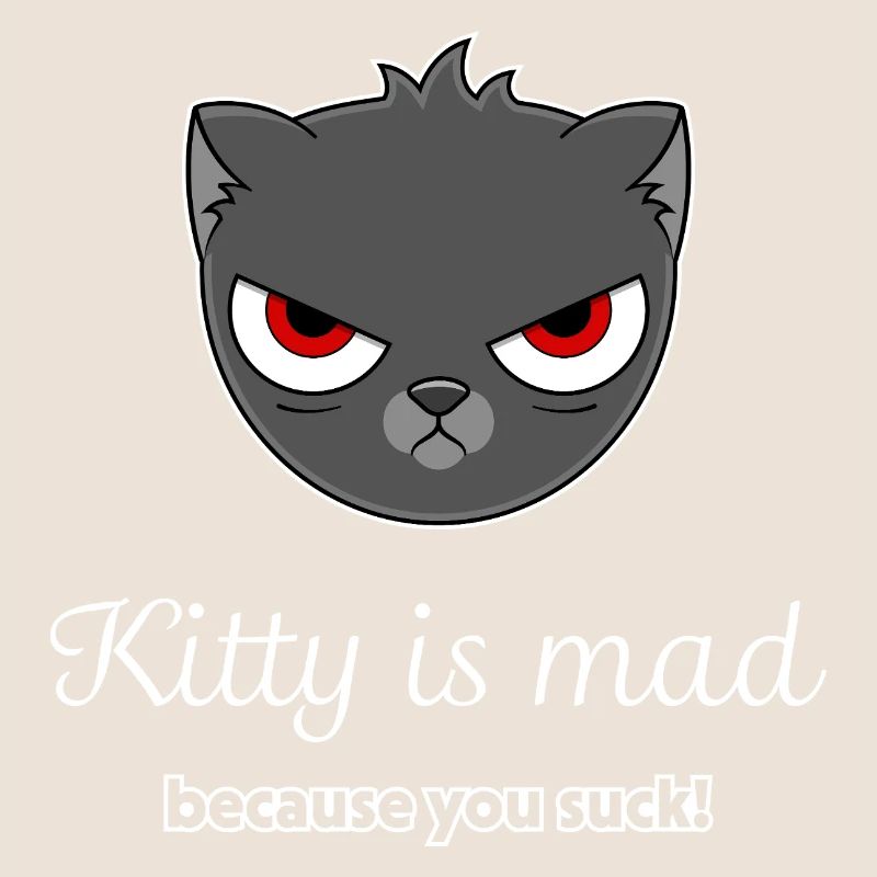 chat offensé