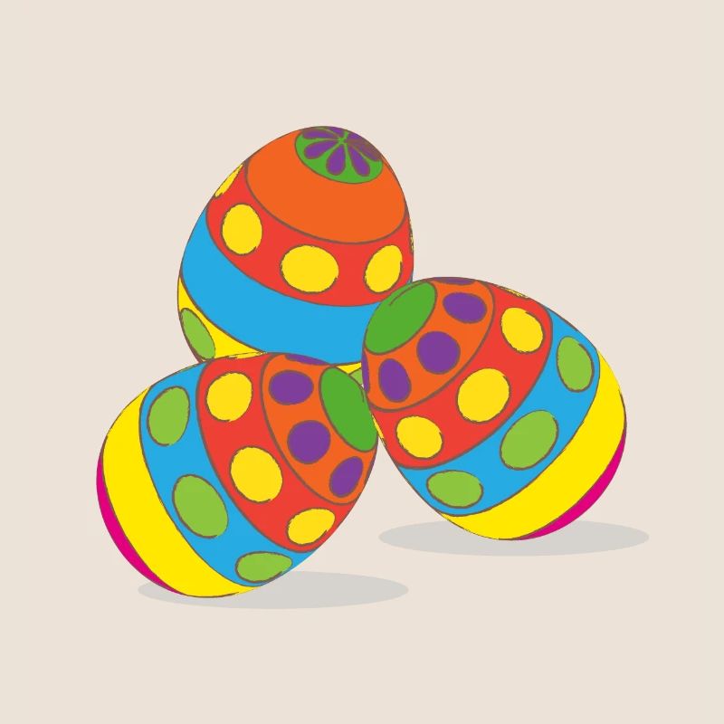 Easter eggs, easter, happy easter, happy eastern