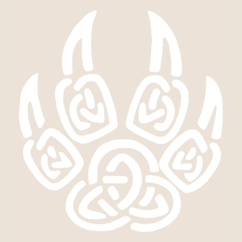 White viking wolf claws