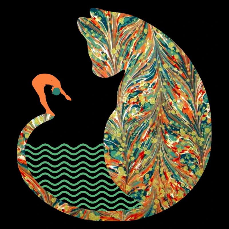 katze mit schwimmer e 20