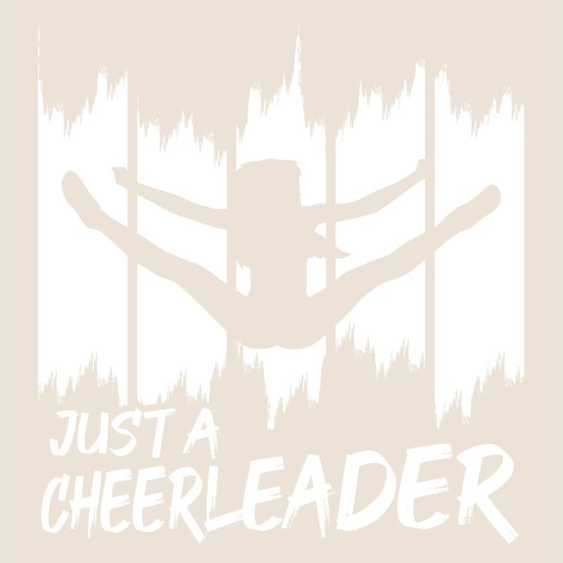 Only one cheerleader