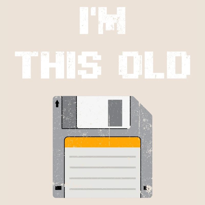 Retro Floppy Disk Era Tee