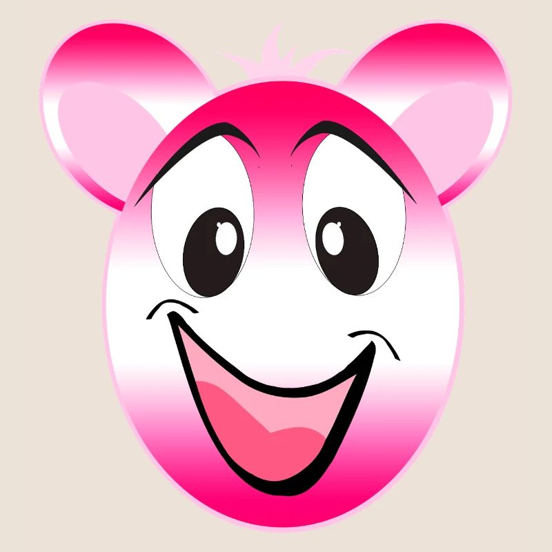Pink Panda Smile