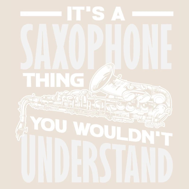 C’est une affaire de saxophone, c’est drôle.