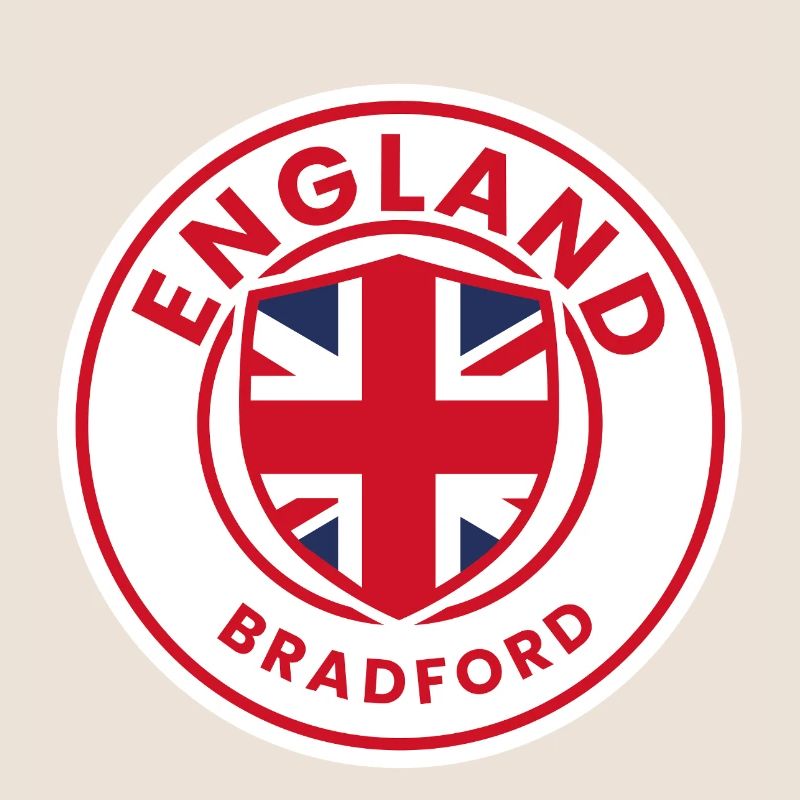 Drapeau du drapeau de Bradford d’Angleterre