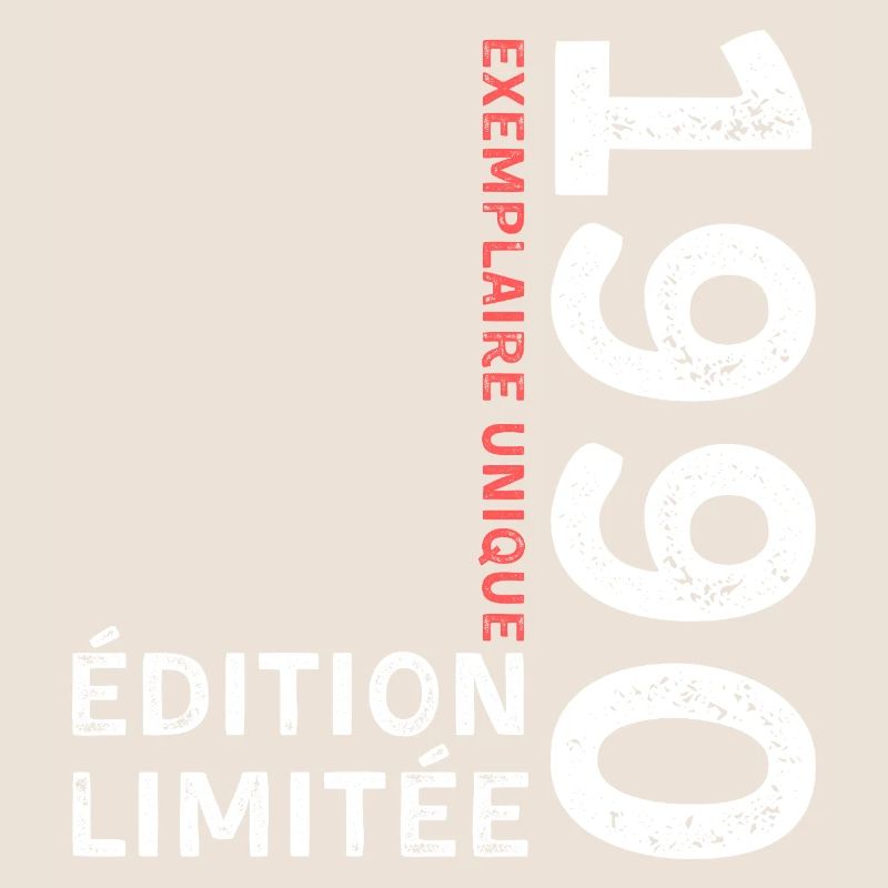 1990's vintage typographic style