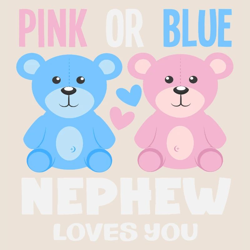 Pink Oder Blau Neffe Liebt Dich