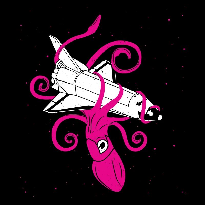 Squid vs Space Shuttle