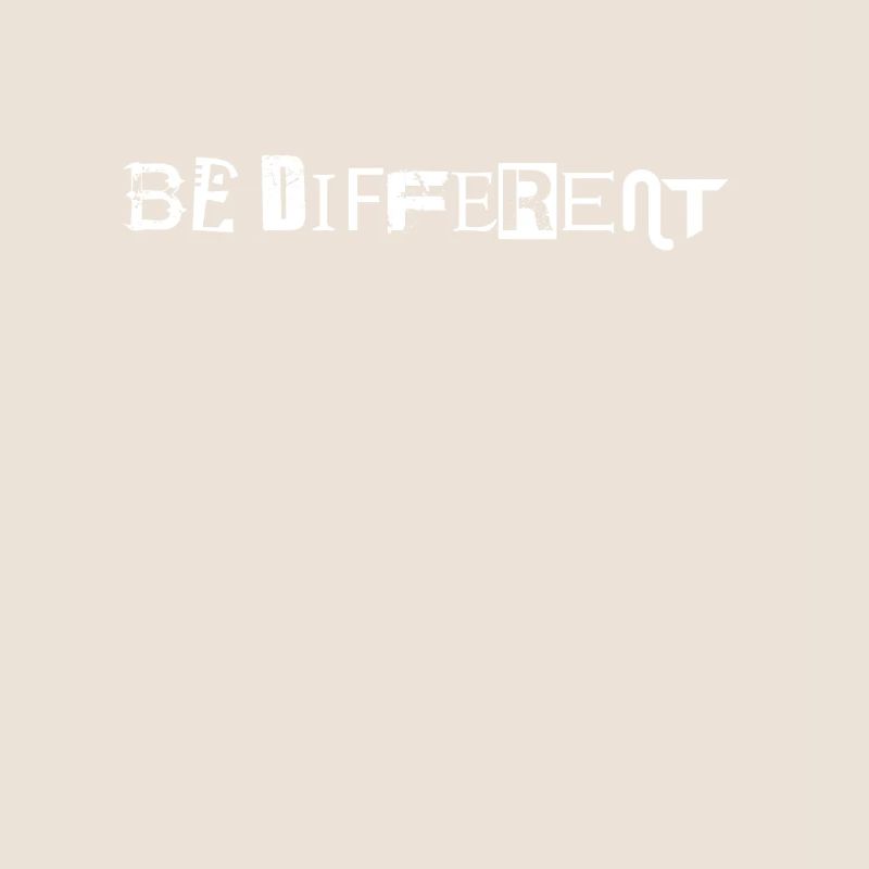 Être différent d'autres différents différents