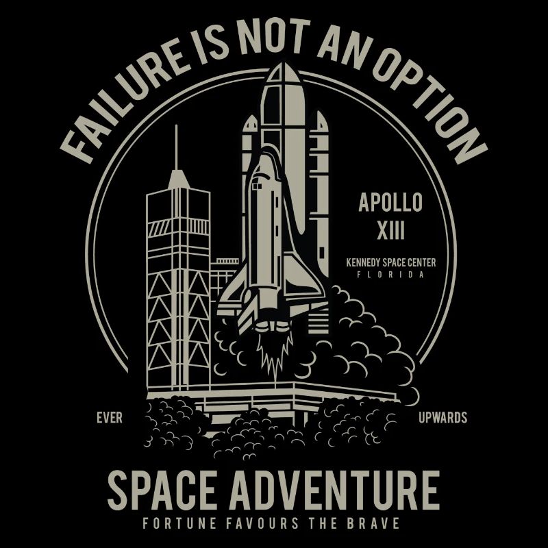 AVENTURE SPATIALE - Space Shuttle T-shirt cadeau