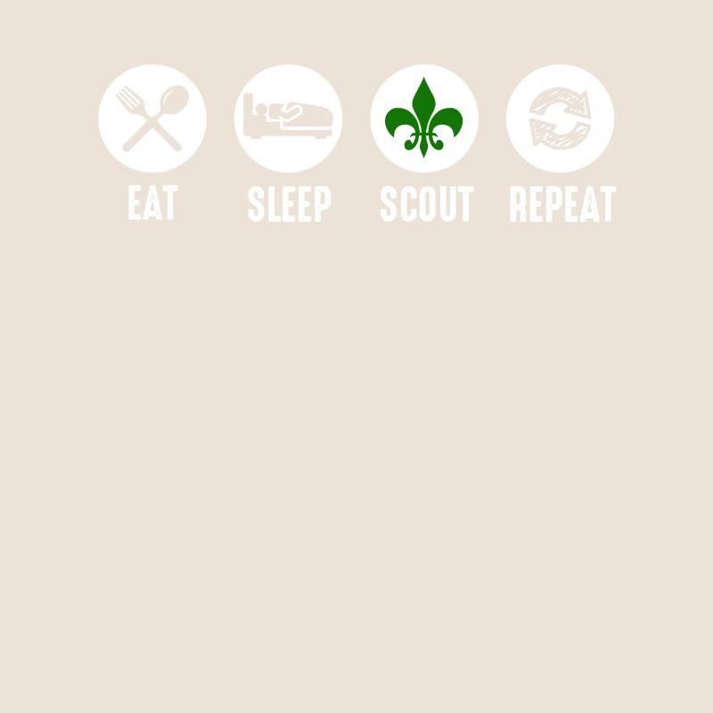 Mangez le sommeil Répéter Scout