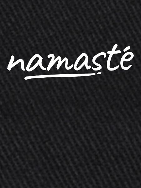 Namaste - white