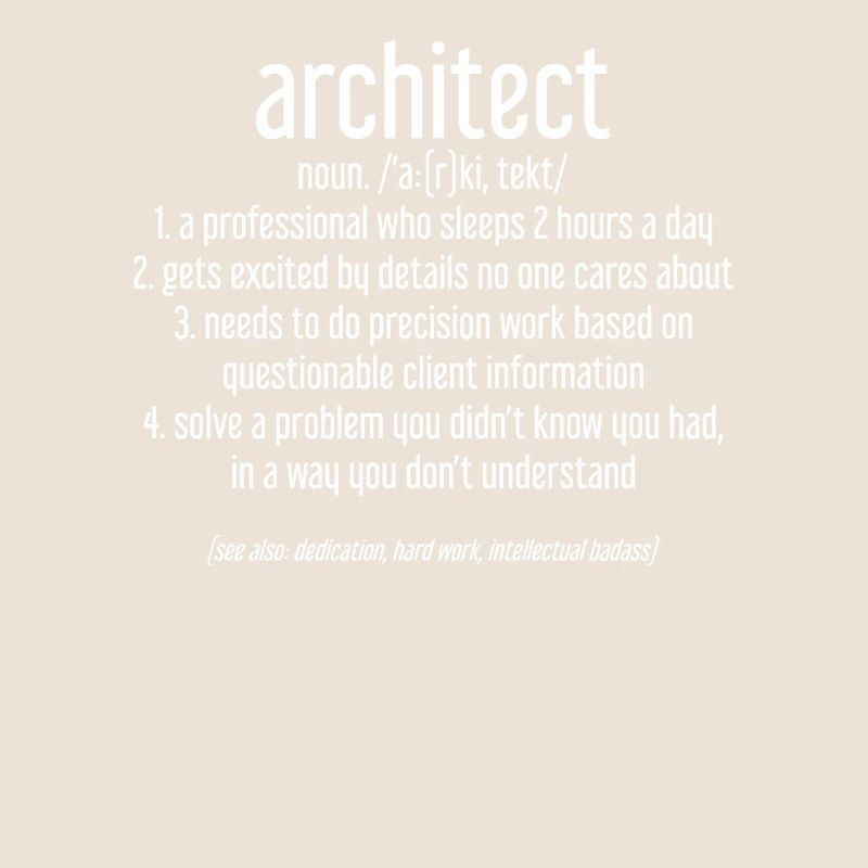 ARCHITECTE - DESIGNER - CONSTRUCTION - DESSIN