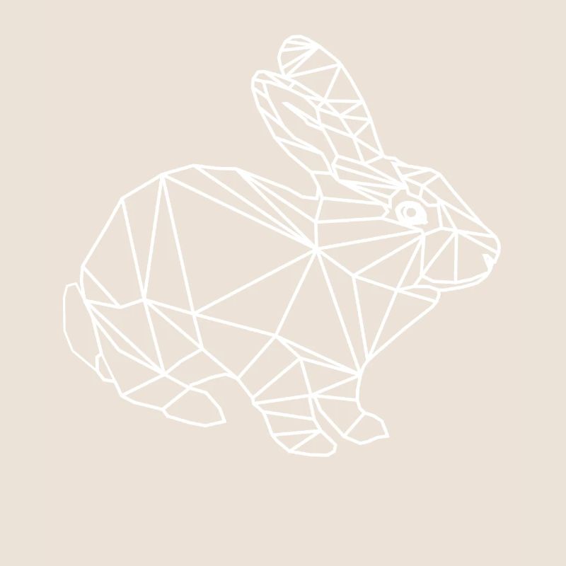 low poly bunny