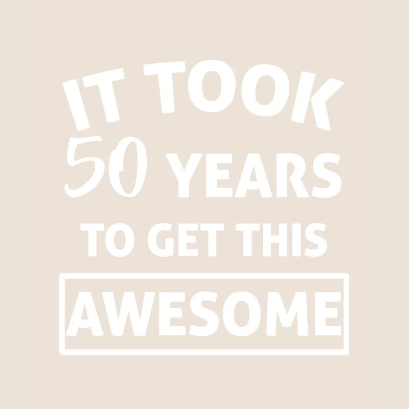 IL A DURE 50 ANS POUR QUE CE SOIT!