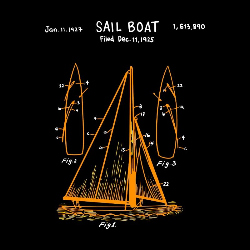 Sailboat, Sail Boat, Sailor Gift