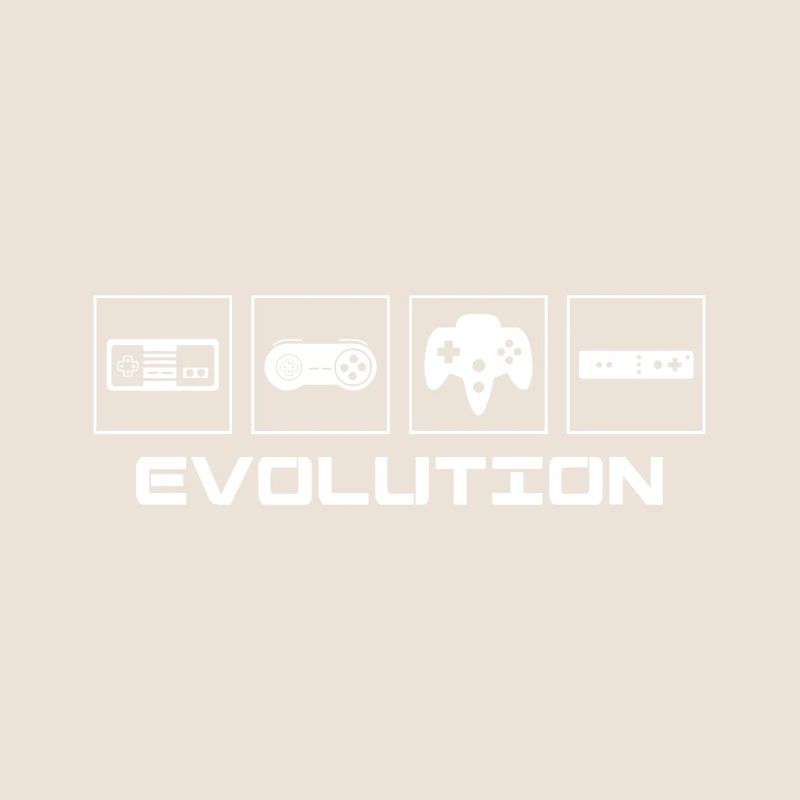 Die Videospiele Evolution - Geschenk