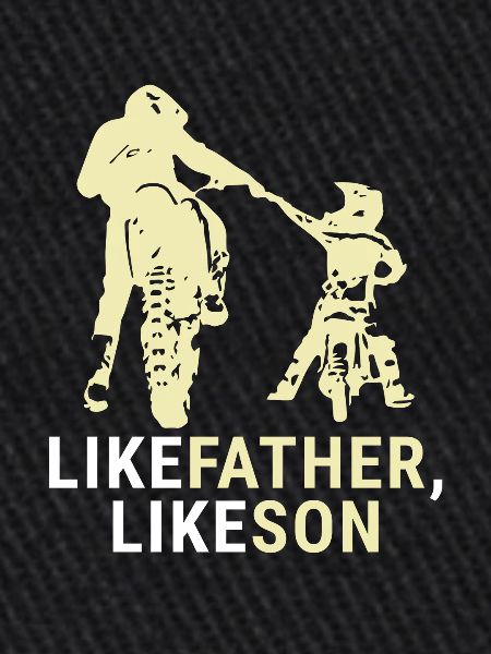 Motocross père et fils