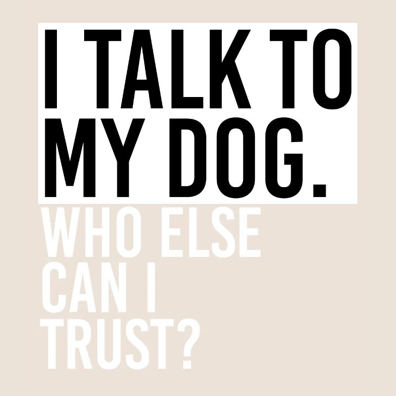 Speech with dog