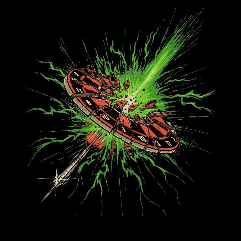 Dart Shirt Flash V2 RAHMENLOS Design