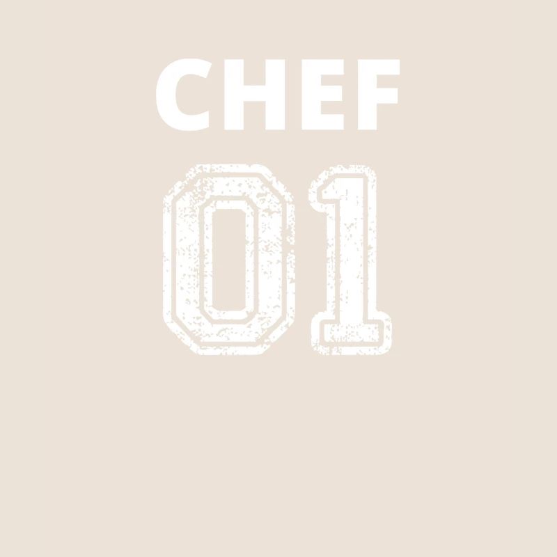 Chef 01 weiss bester Mann - Geschenk