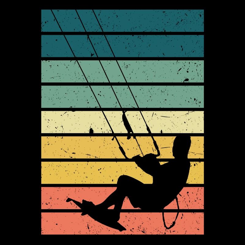 Kitesurf - kiteboard kite surf surfeur cadeau