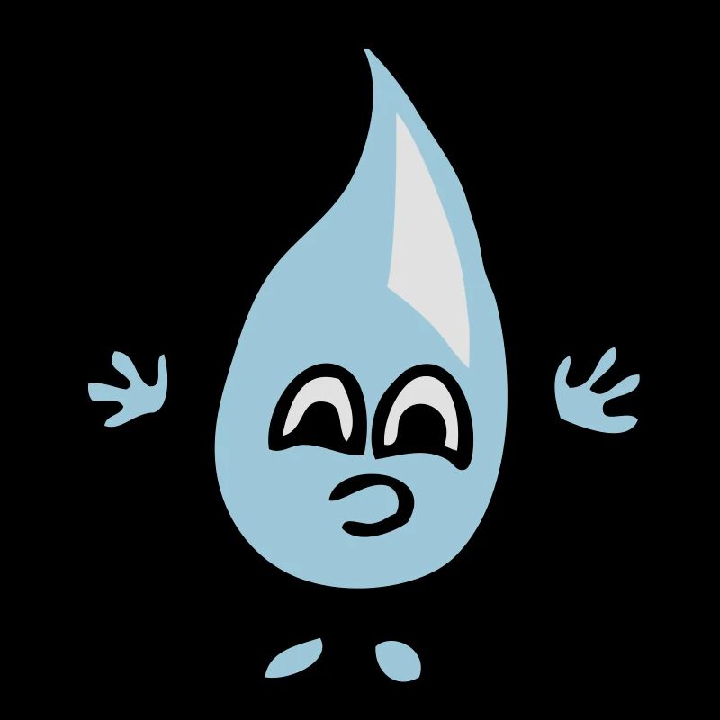 Kleiner Wassertropfen