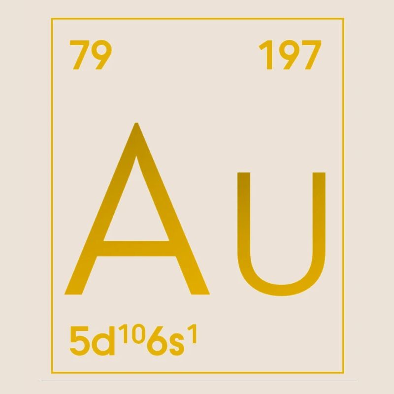 Gold als Element Aurum