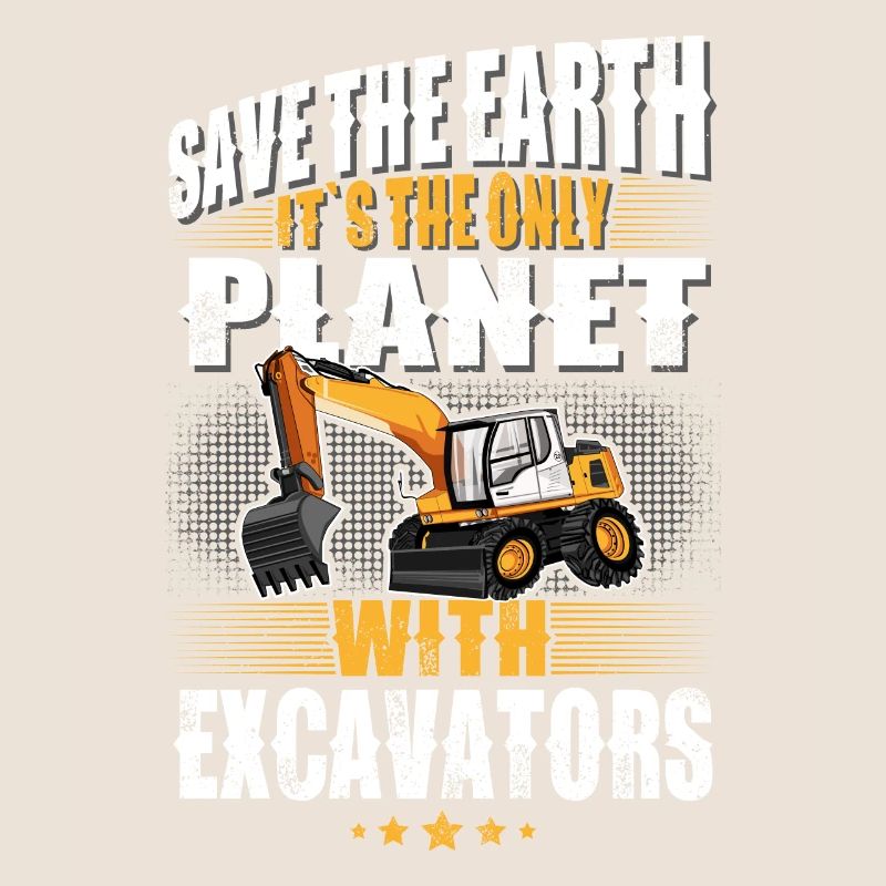 Excavator operator excavator operator