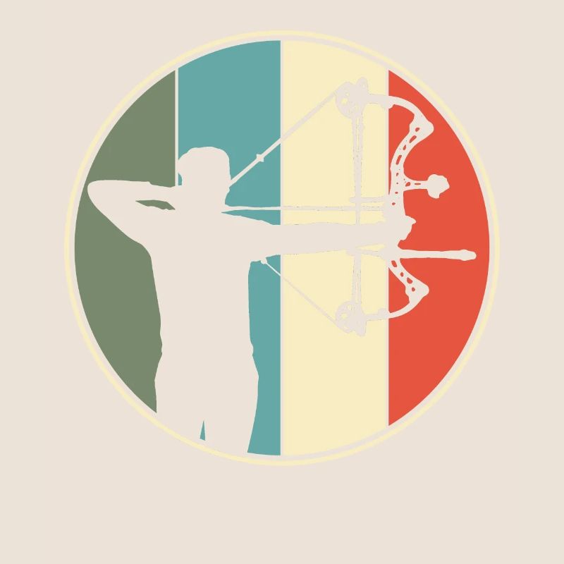 Bogenschießen Bogenjagd Retro