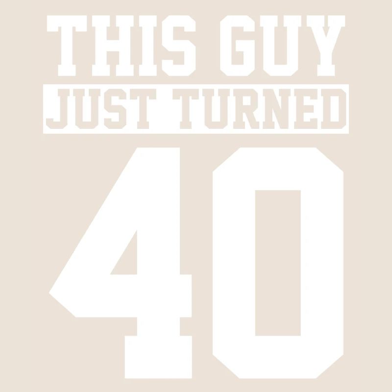 40. Geburtstag Vierzig Geburtstag