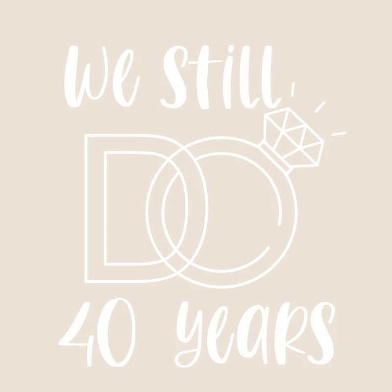 40e anniversaire de mariage Couples Ruby Anniversaire de mariage