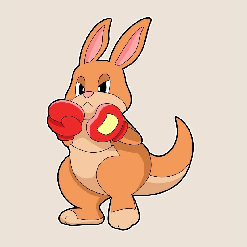Kangaroo Boxer Boxer Gants de boxe