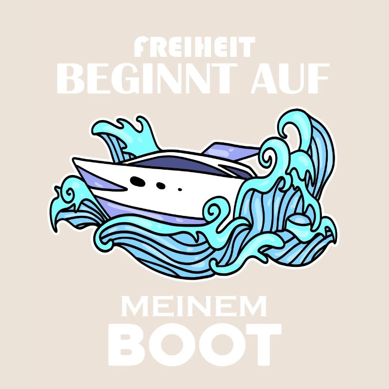 Motorboot Kapitän Boot Boote Seefahrt Geschenk