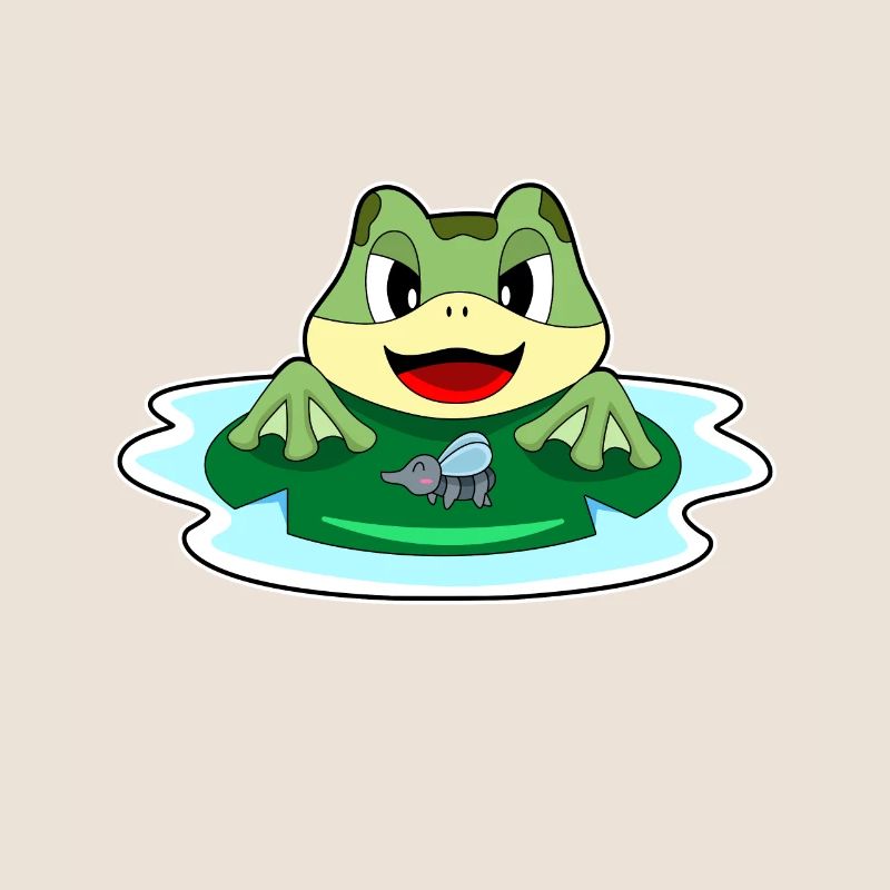 Frosch Fliege