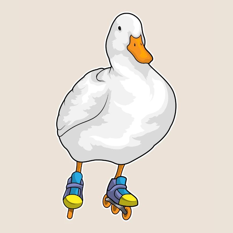 Ente Inline skating Rollschuhe