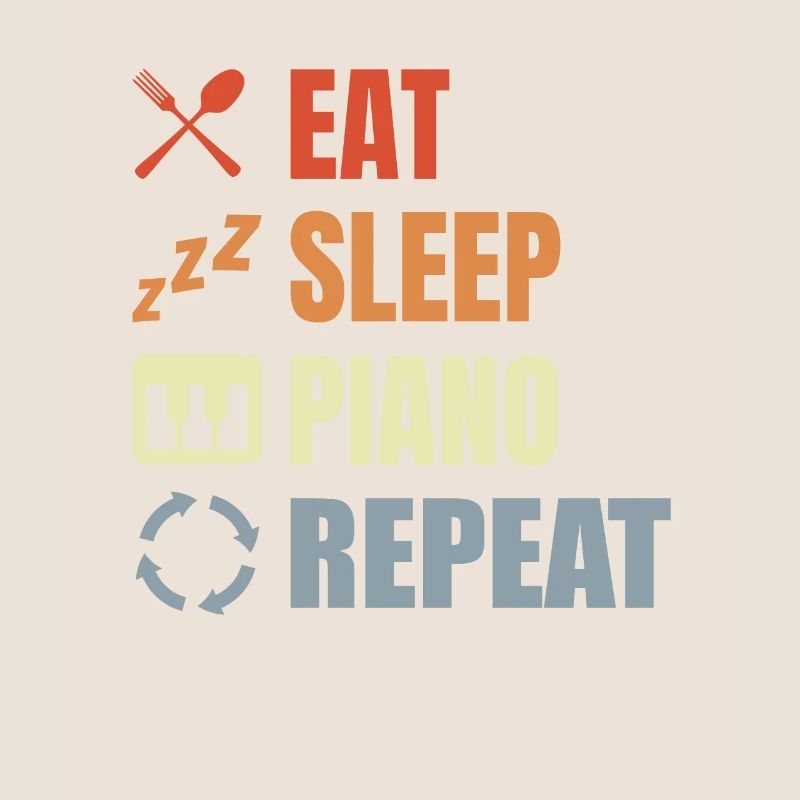 Manger Sleeping Piano Répéter