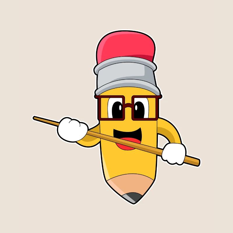 Bleistift Lehrer Pointer