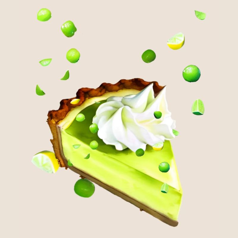 Gâteau au citron vert citron vert