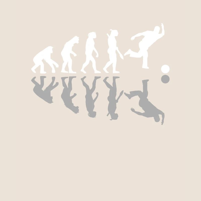 Human Evolution Bowling Bowler Pins Strike