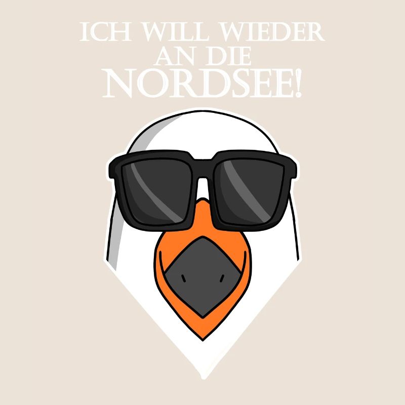 Nordsee Plattdeutsch Spruch Moin Möwe