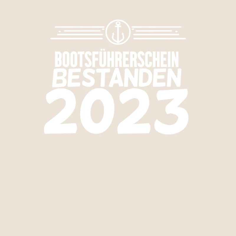 Bootsführerschein 2023 Motorboot Geschenk