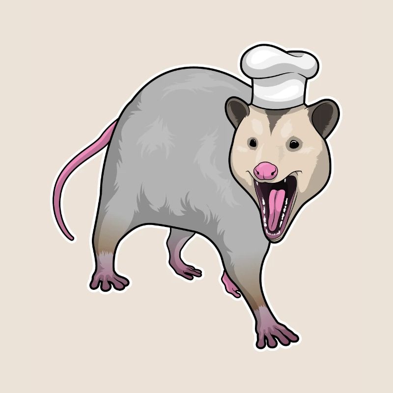 Marsupial Cook Chef's Hat