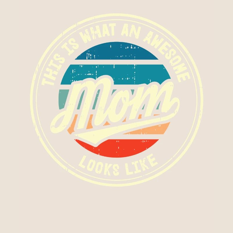 Muttertag Mutter Mummy Erster Retro Geschenk