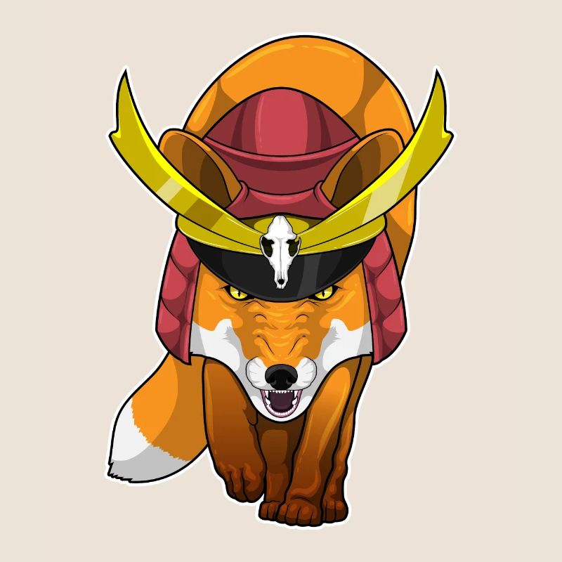 Fuchs Samurai Kampfkunst