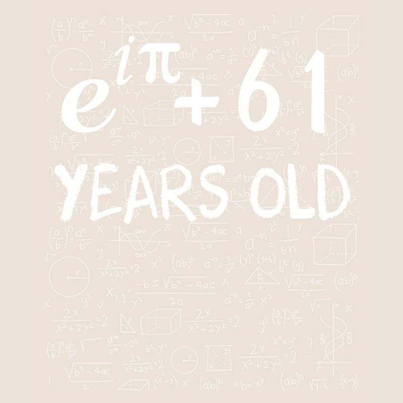 60th birthday 60 years old Euler Identity math