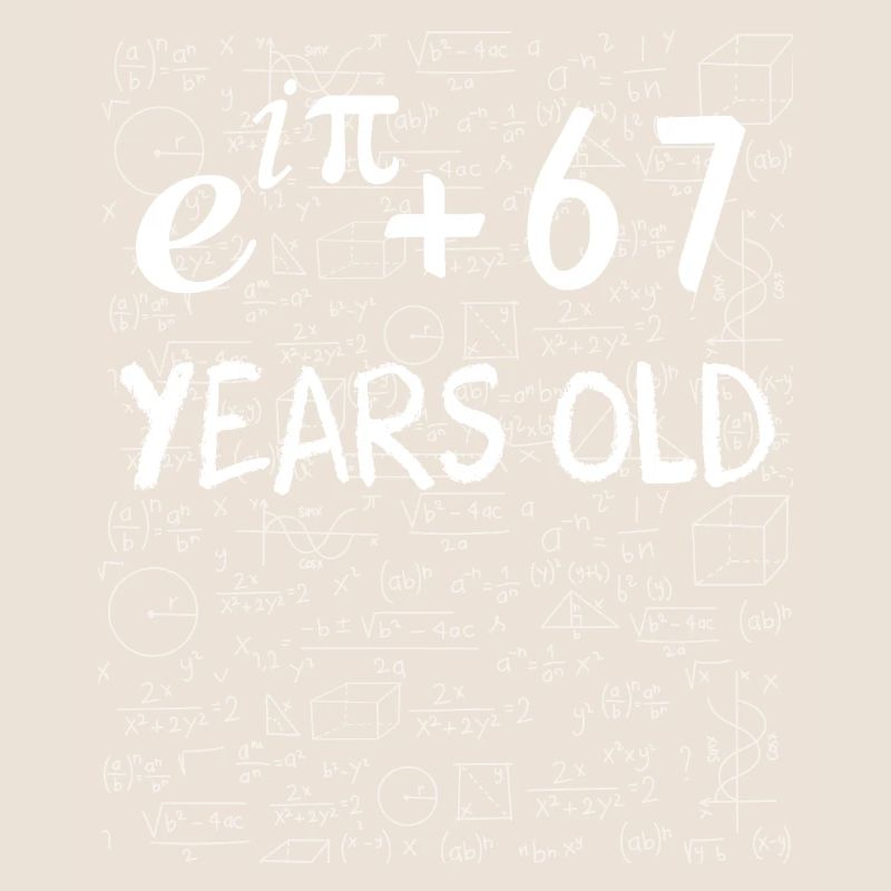 66th Birthday 66 Years Euler Identity Math Gift