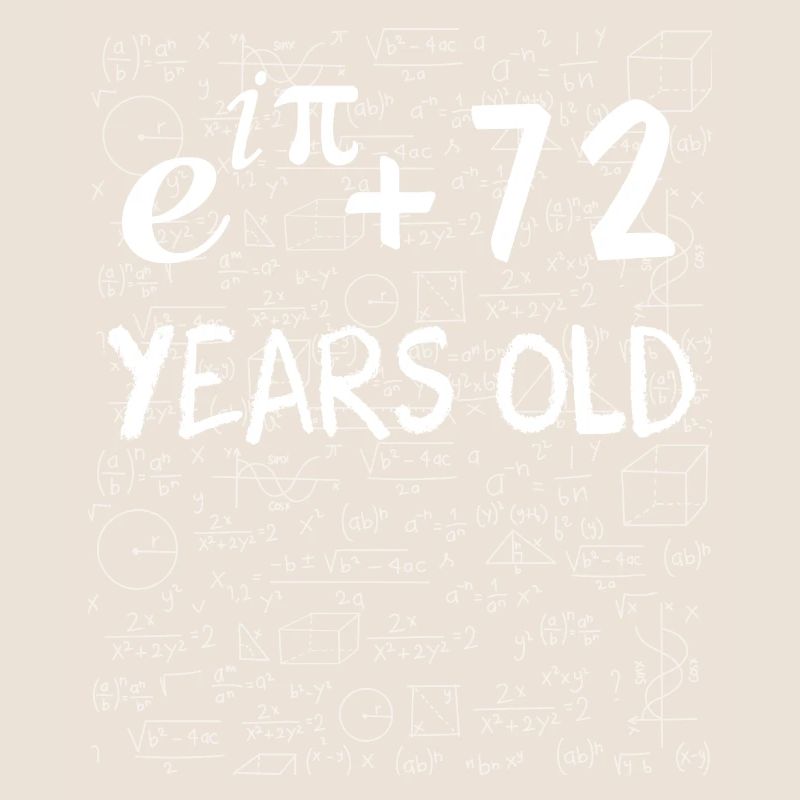 71st Birthday 71 Years Euler Identity Math Gift