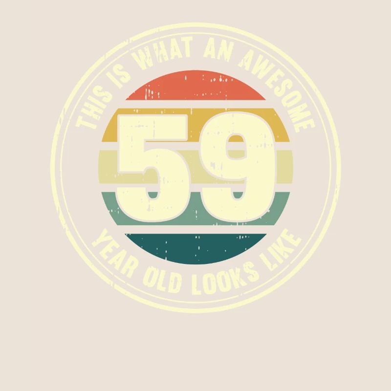 59. Geburtstag so sieht man mit 59 Retro Geschenk